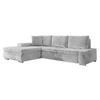 ECKSOFA Orkan Mini Premium - Grau, Holz/Textil (265/185cm) - MIRJAN24