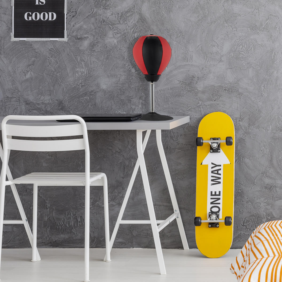 TISCHBOXSACK - Multicolor, Kunststoff/Metall (18/18cm) - Relaxdays