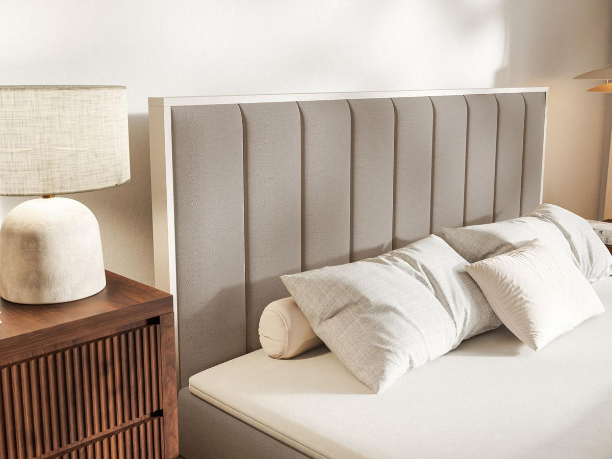 BOXBETT Togents Braun Chenille hydrophob 160x200 cm - Braun, Textil (160/200cm) - Selsey