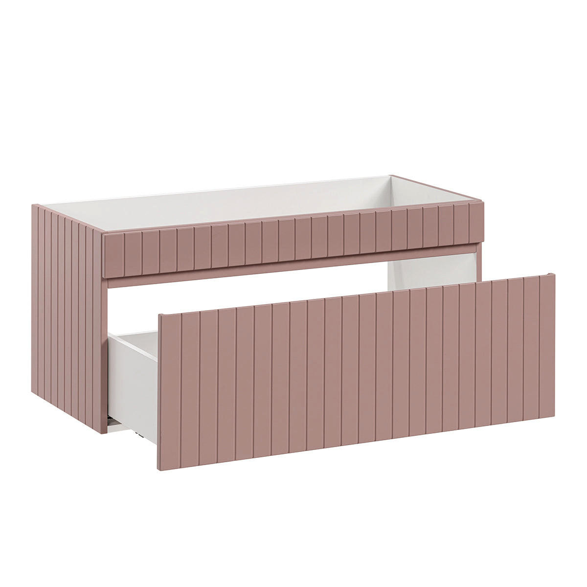 WASCHTISCHUNTERSCHRANK 100cm Zelie Rose - Pink, Holzwerkstoff (100/46/46cm) - Petits-meubles