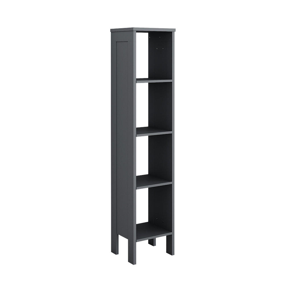 KINDERREGAL Ajaton Grau 35.2 x 159.5 cm - Grau, Holzwerkstoff (35.2/159.5/30.6cm) - VitaliSpa