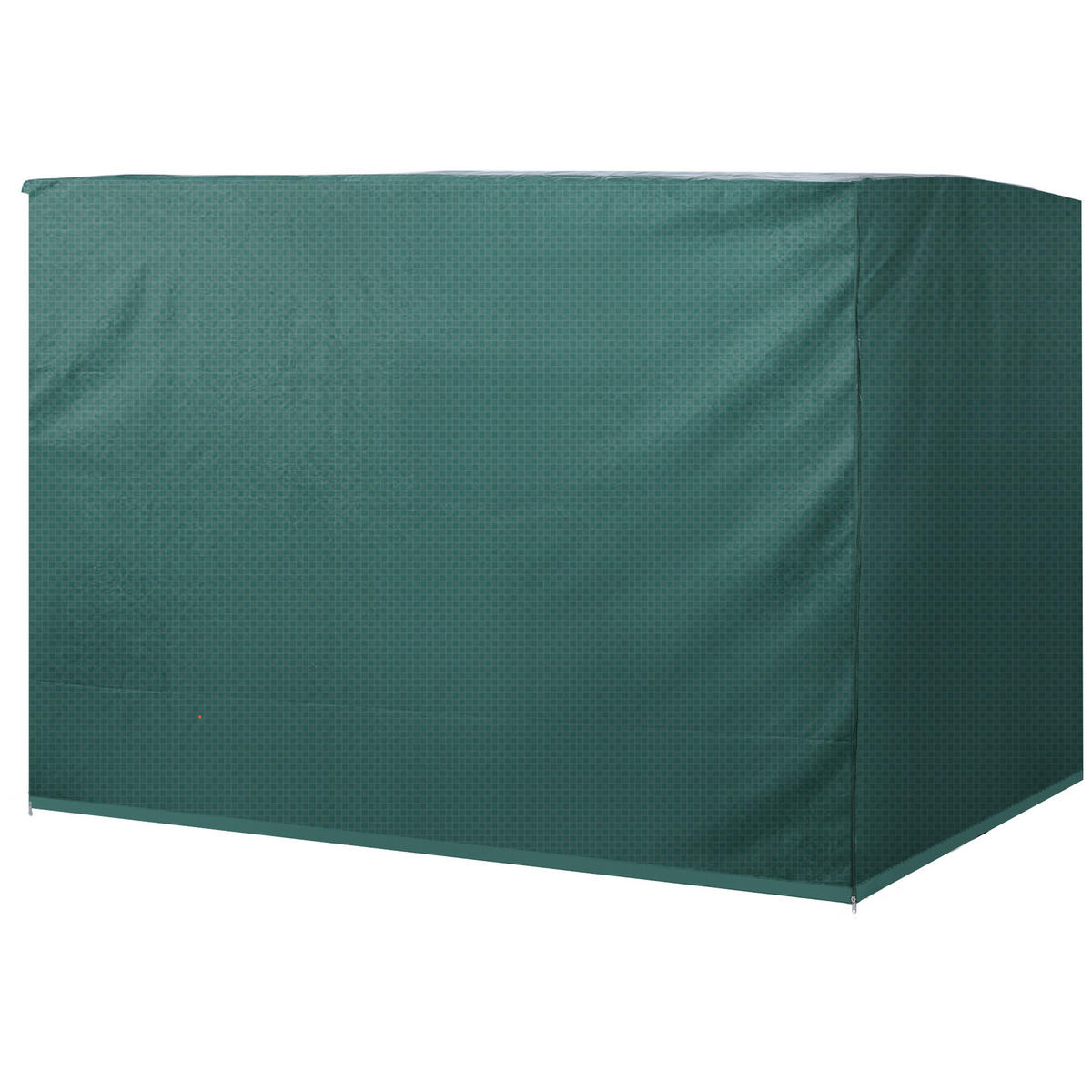 ABDECKUNG Für Hollywoodschaukel DE-06982 3-Sitzer, wasserdicht & winterfest Grün - Dunkelgrün, Kunststoff (155/150/215cm) - ComfortXL
