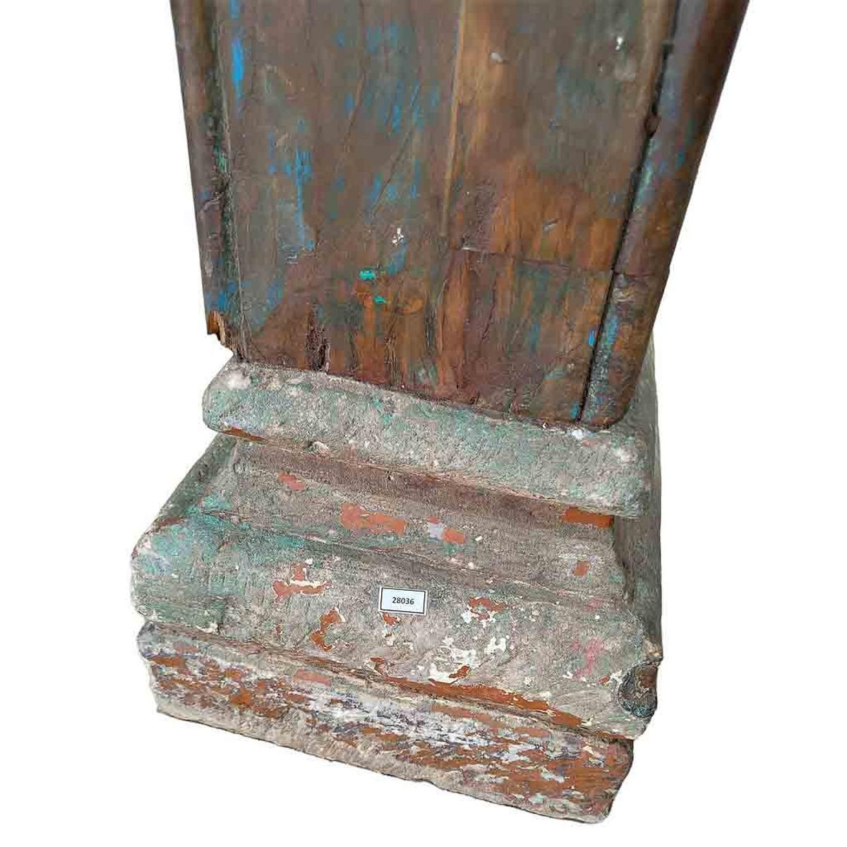 DEKORATIONSSTÜCK aus Holz, blau, 32x230cm - Braun, Holz (32/230/32cm) - Wanderlust