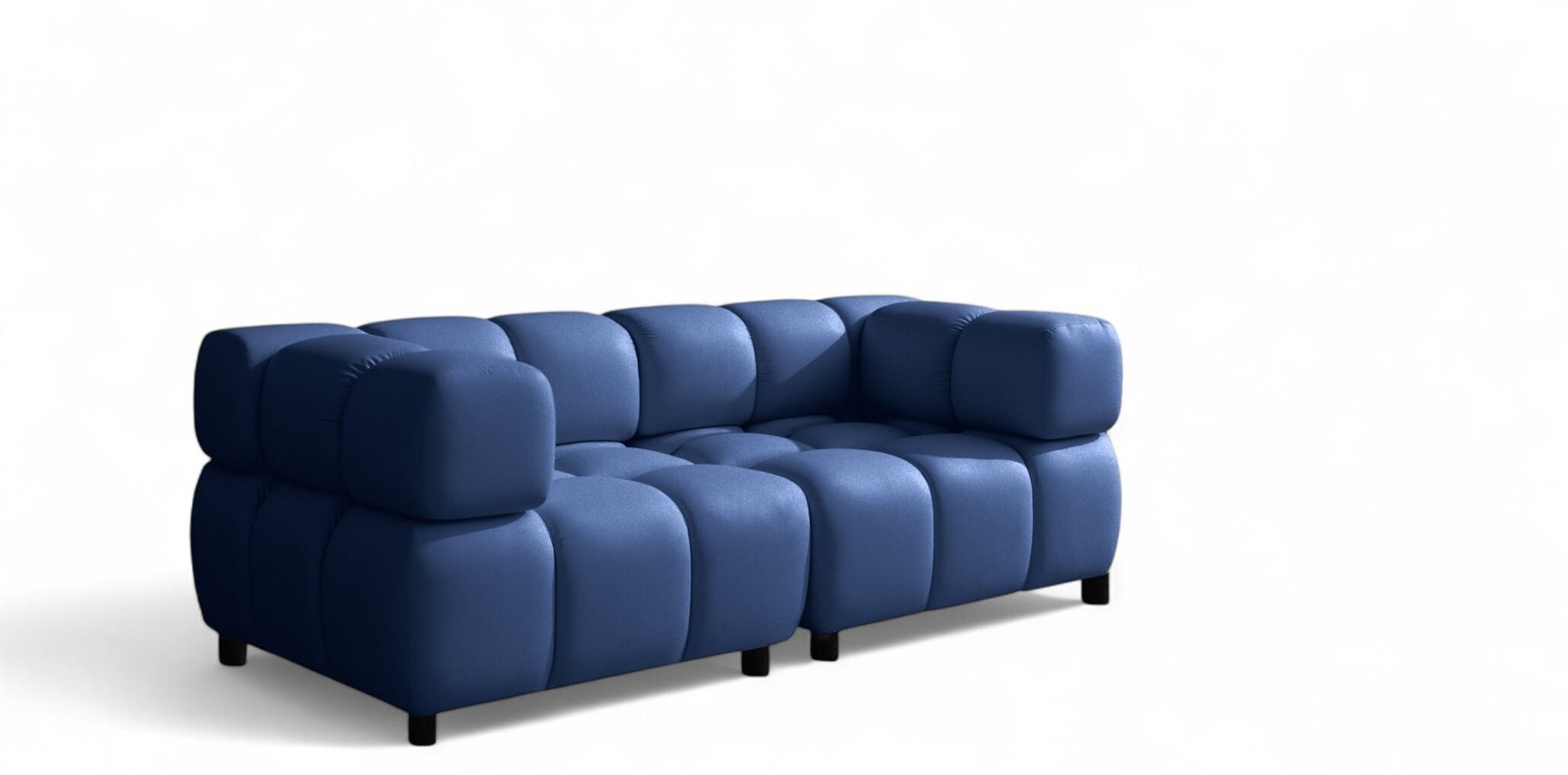 Fun Möbel Sofa Blau 192x71x96 cm