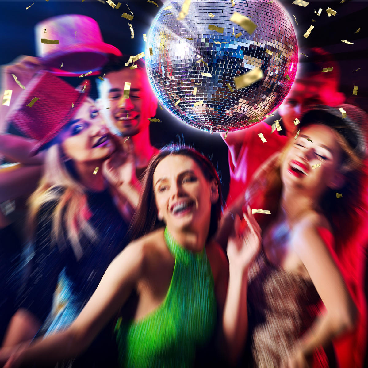 DISCO - béžová, textil/sklo (30/30/30cm) - Relaxdays