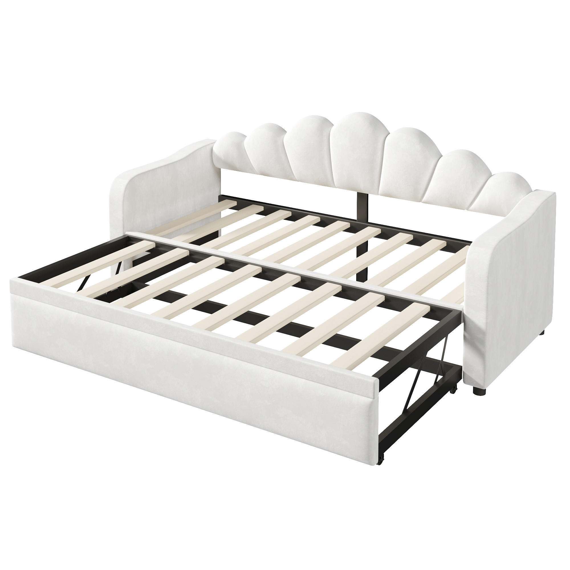 ComfortXL Tagesbett Weiß 90x200 cm