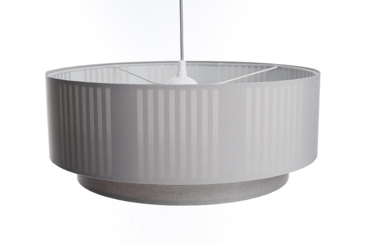 HÄNGELEUCHTE Grau 60/95 cm - Grau, Kunststoff (25/0.8/95cm) - ONZENO
