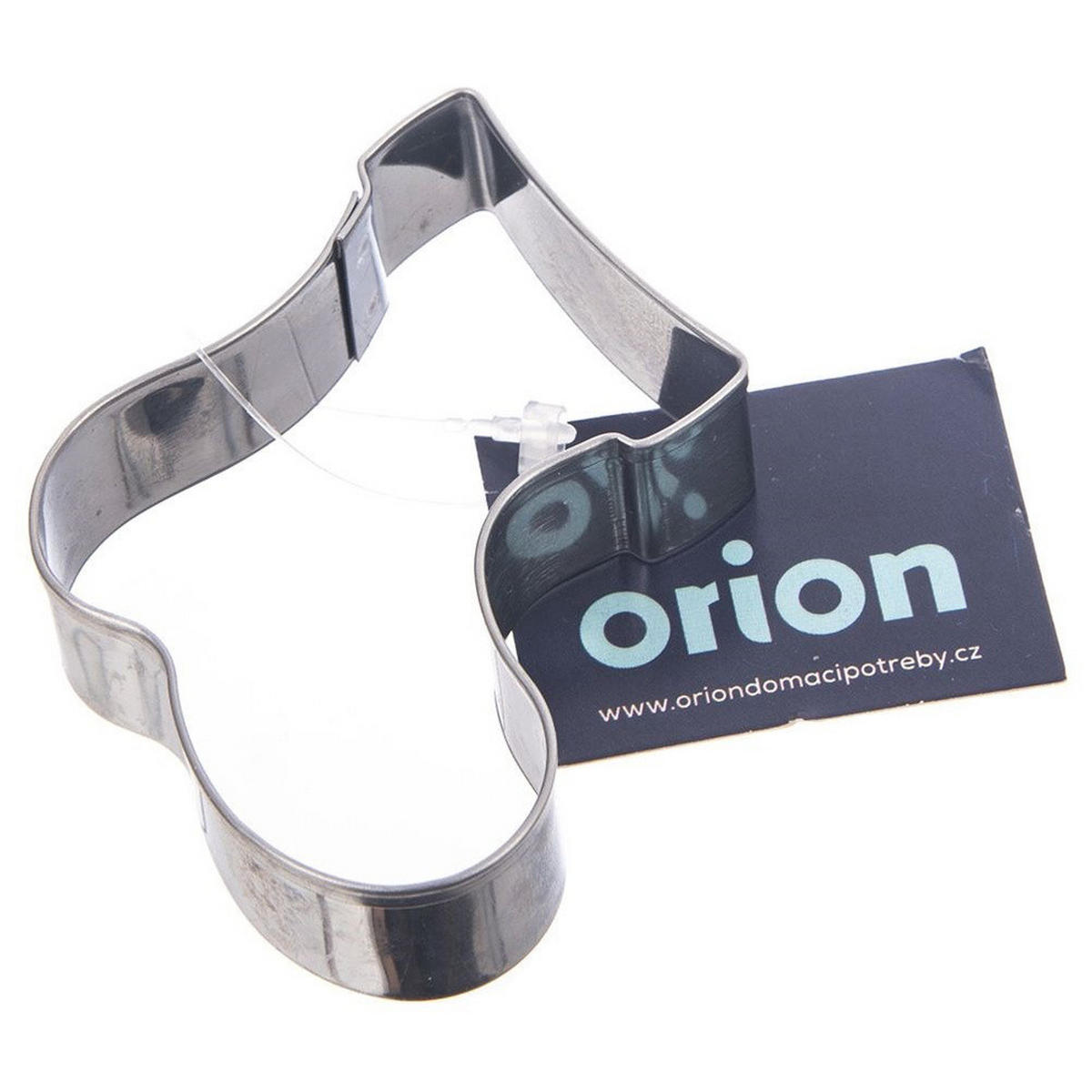 AUSSTECHFORM Weihnachtsstrumpf 6 cm Silber - Silberfarben, Metall (5.5/1.5/6cm) - Orion 
