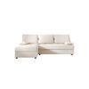 ECKSOFA MOS L Cosmic 10 Links mit Schlaffunktion - Beige, Textil (200/143cm) - Bedante