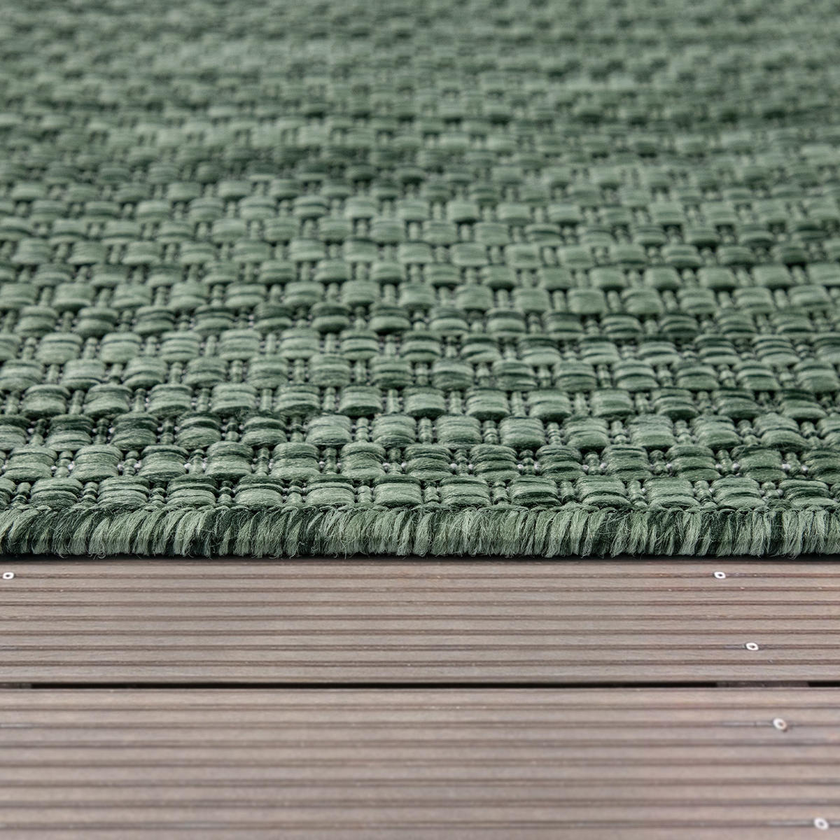 OUTDOORTEPPICH 200/200 cm Venedig 165 - Grün, Textil (200/200cm) - Paco Home