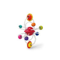 BABYRASSEL Planeten E7998 bunt Handfangball, Beißring, Lernspielzeug, ab 6 Monaten, Planetenform - Multicolor, Kunststoff (9/17/16cm) - Moni