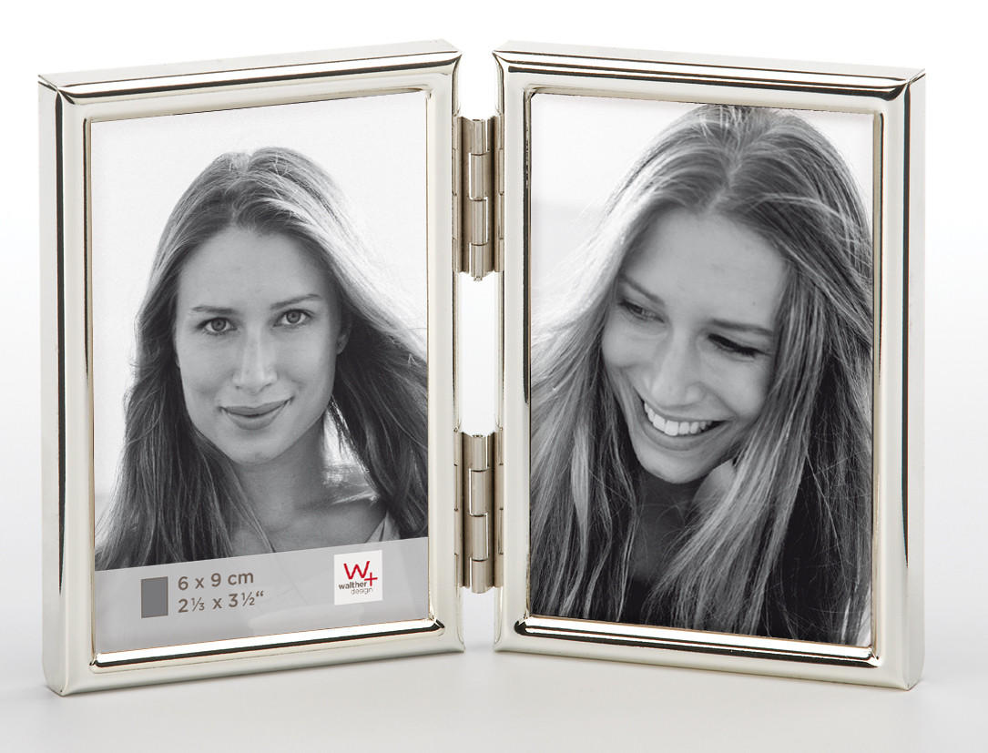 walther design Bilderrahmen Silber 15x10.6x1 cm