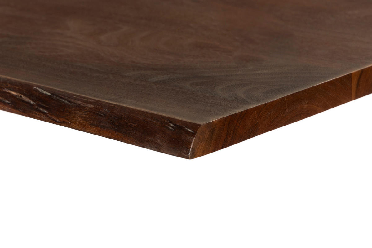 ESSTISCH ROXANA - Kastanienfarben/Beige, Holz (80/140/77cm) - SAM