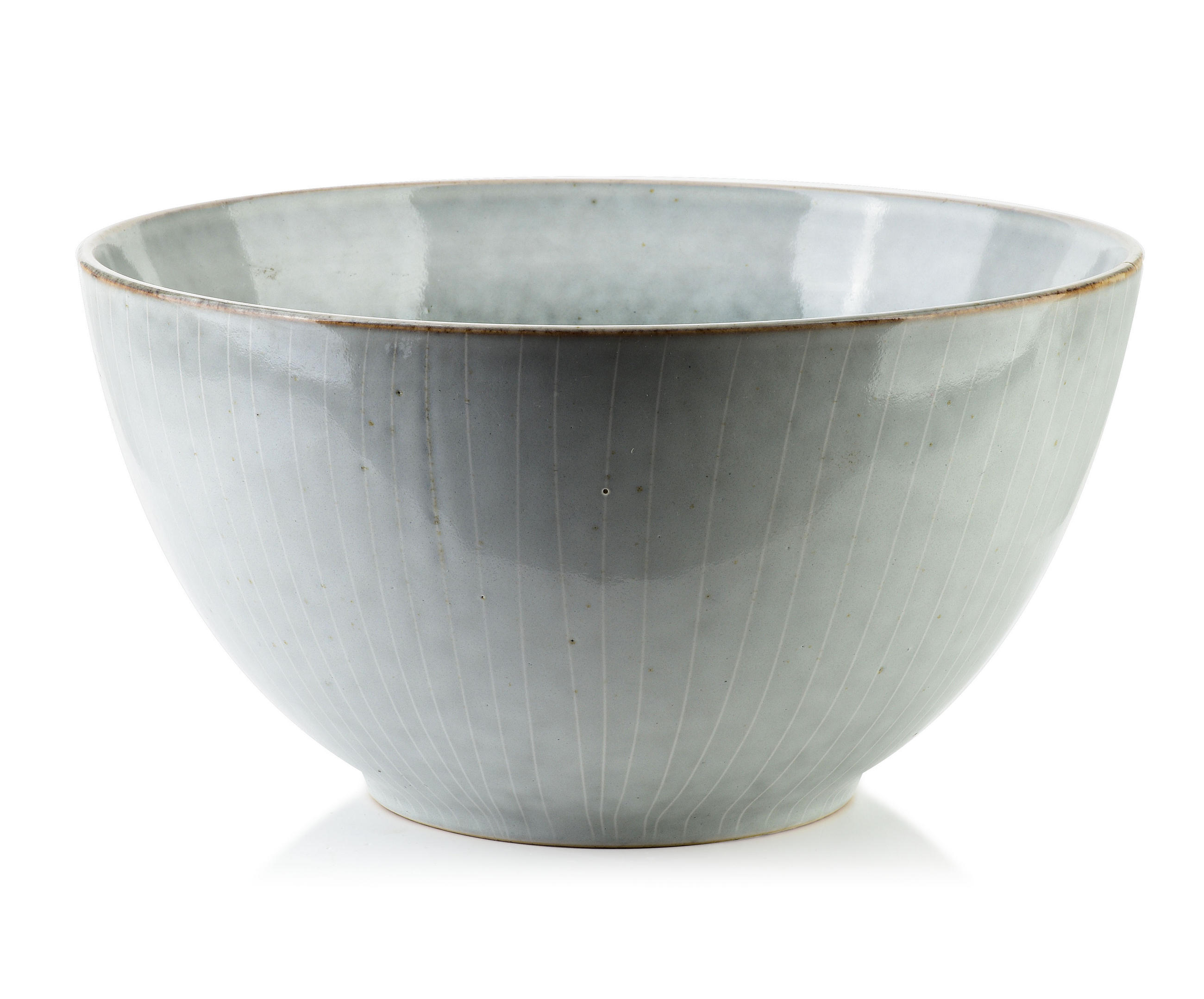 SCHALE Basic Nature Grau 24/24/13 cm Keramik - Grau, Keramik (24cm) - Mondex