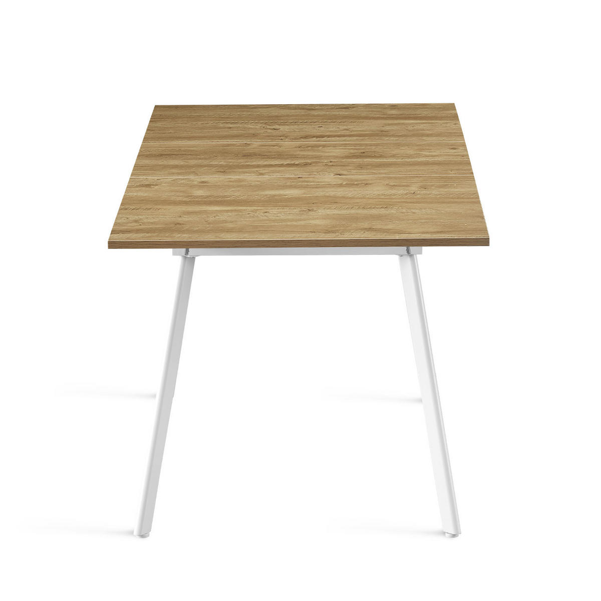 ESSTISCH OSKAR 120-160/80/76 cm Wildeiche - Wildeiche, Holz (80/120/76cm) - B&D Home