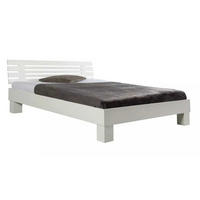 MASSIVHOLZBETT Basic 02 / 140 x 220 cm / buche-natur-geölt - Buchefarben, Holz (140/220cm) - BED BOX