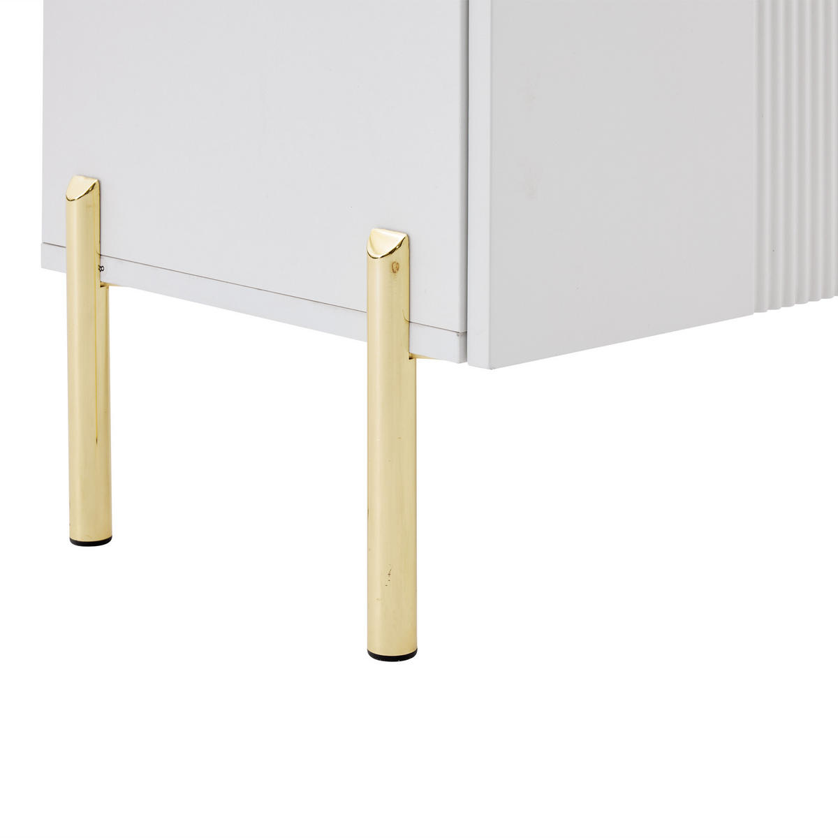 SIDEBOARD DE-37712 mit 4 Türen und verstellbaren Böden Weiß - Weiß, Holzwerkstoff (160/100/36.5cm) - ComfortXL