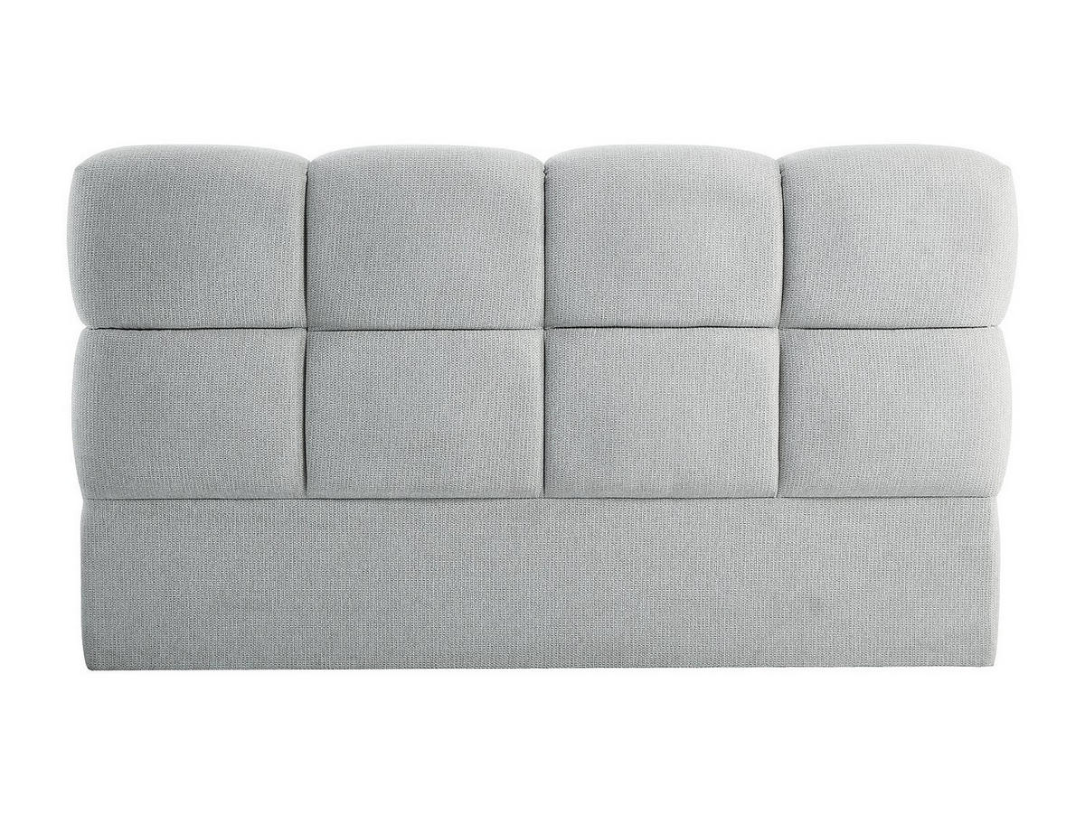 KOPFTEIL 140 cm - Strukturstoff - Hellgrau - DAMADO - Hellgrau, Textil (150/94/18cm) - Pascal Morabito