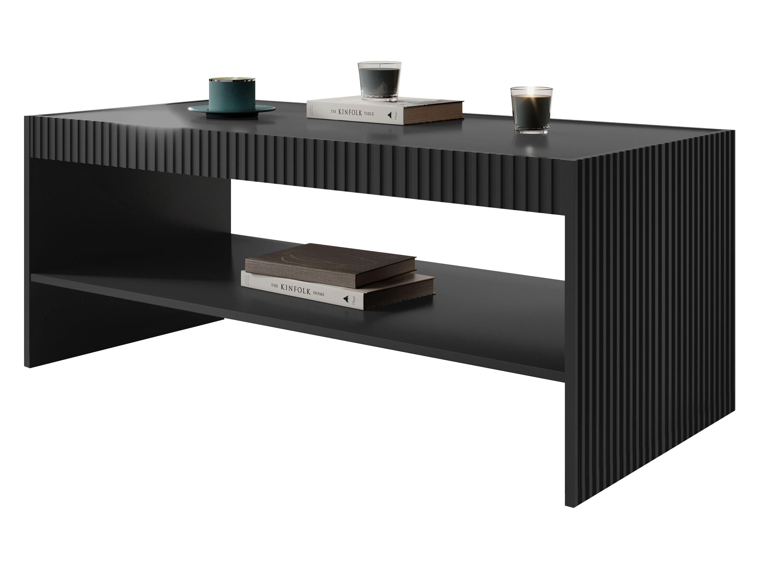 COUCHTISCH Vamos Grey - Anthrazit, Holzwerkstoff (57/120/51cm) - MIRJAN24