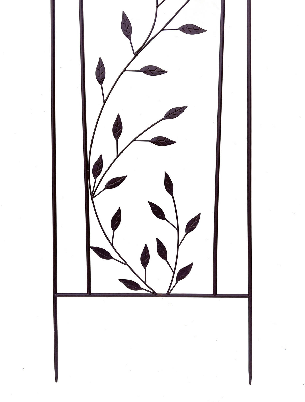 RANKHILFE Garten Metall Braun 135 cm 100974 - Braun, Metall (60/135/1cm) - DanDiBo