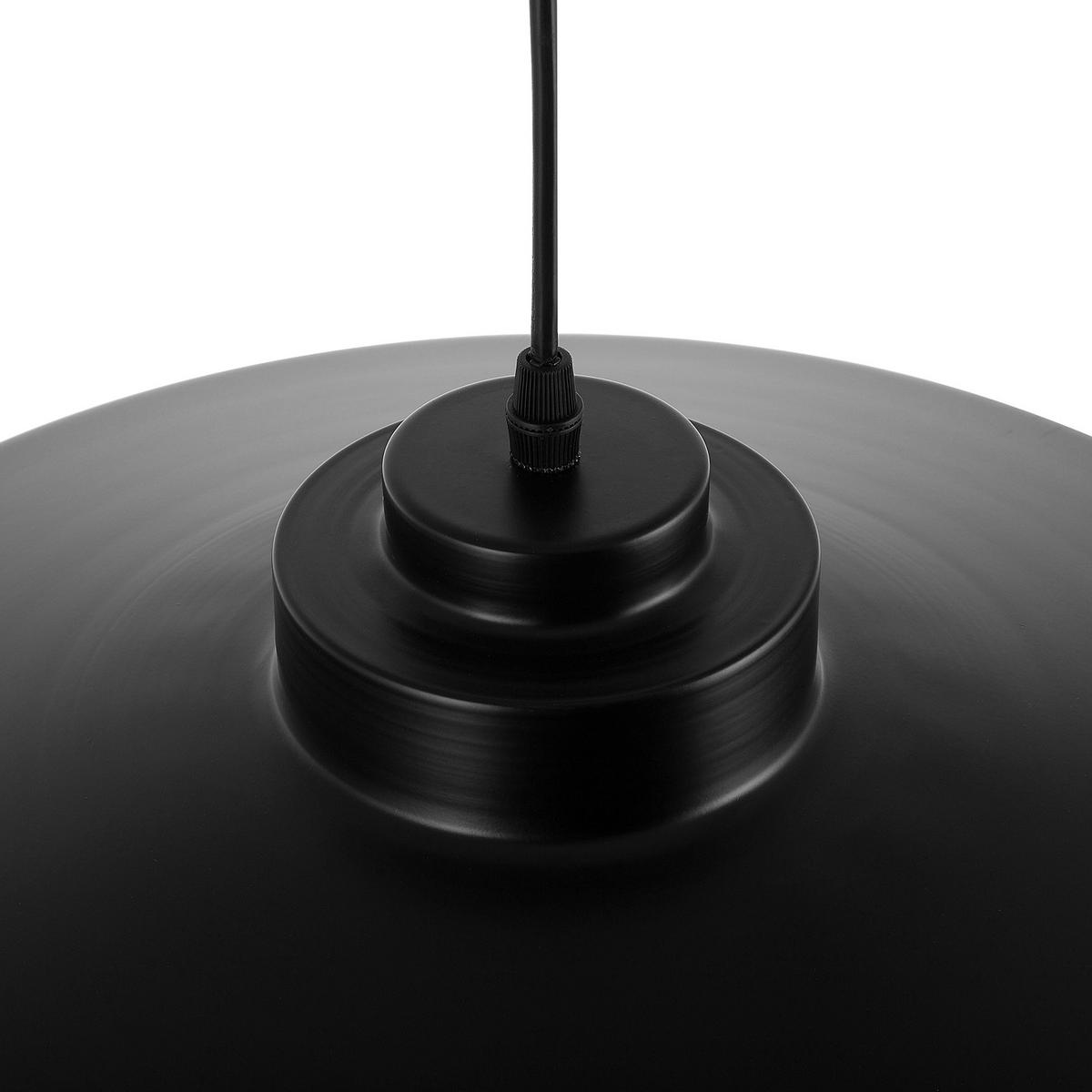 HÄNGELEUCHTE Cardener 41/41/99 cm - Schwarz, Metall (41/41/99cm) - Beliani