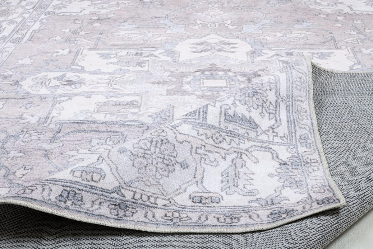 VINTAGE-TEPPICH Adara 200x300 cm - Beige, Textil (200/300cm) - Gino Falcone