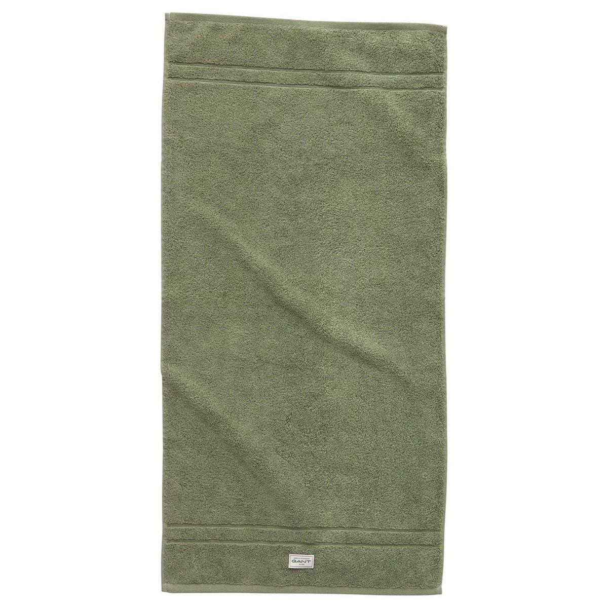 HANDTUCH Unisex Premium Towel Grün Baumwolle - Grün, Textil (100/50cm) - GANT