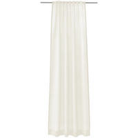 SCHLAUFENVORHÄNGE GLARE WEISS - 001 - Weiß, Textil (130/250cm) - Joop!