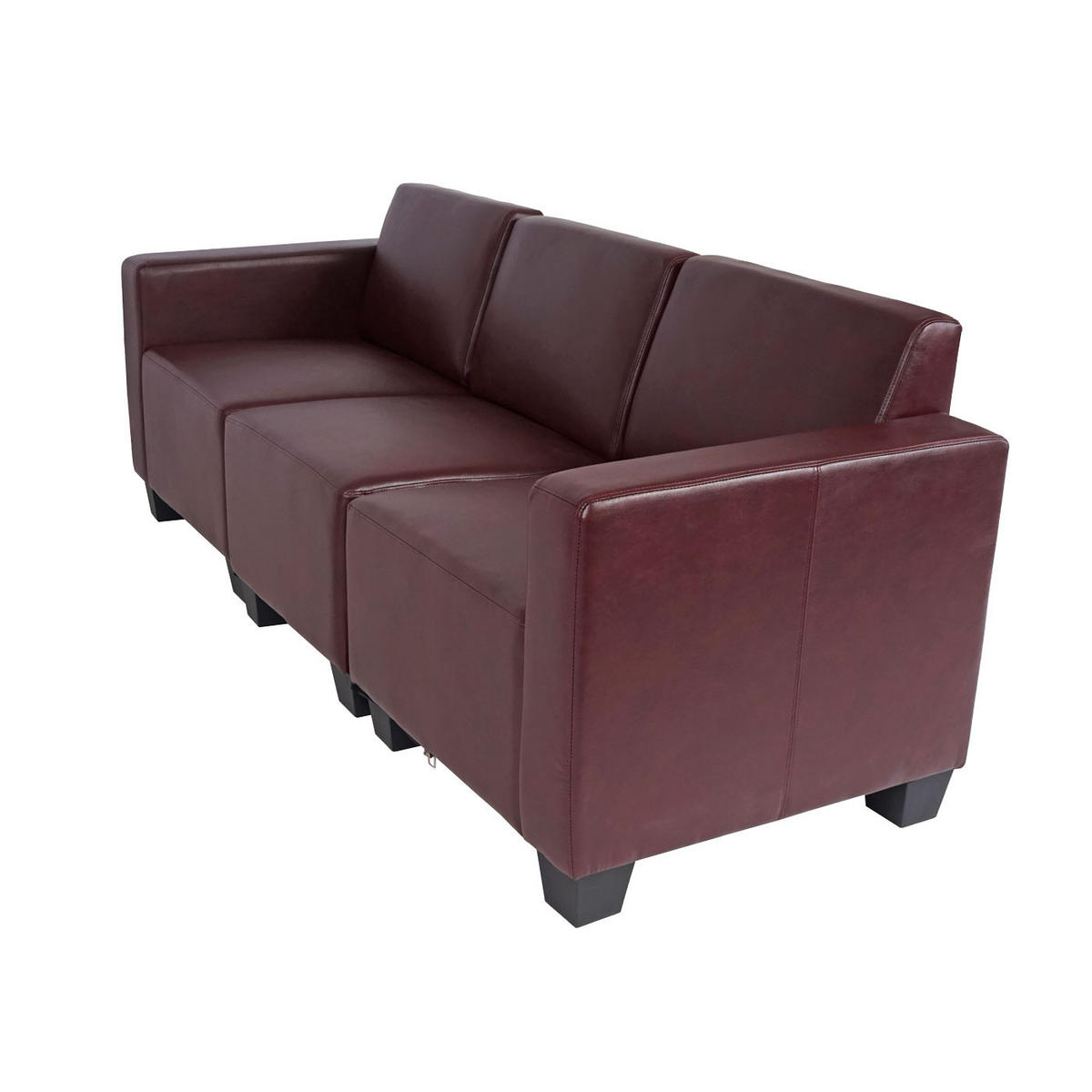 3-SITZER SOFA Rotbraun - Rotbraun, Textil (193/76/72cm) - MCW
