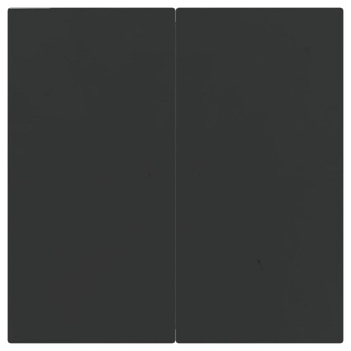 GARTEN-ESSGRUPPE 5-TLG. Schwarz Poly Rattan - Schwarz, Kunststoff - vidaXL
