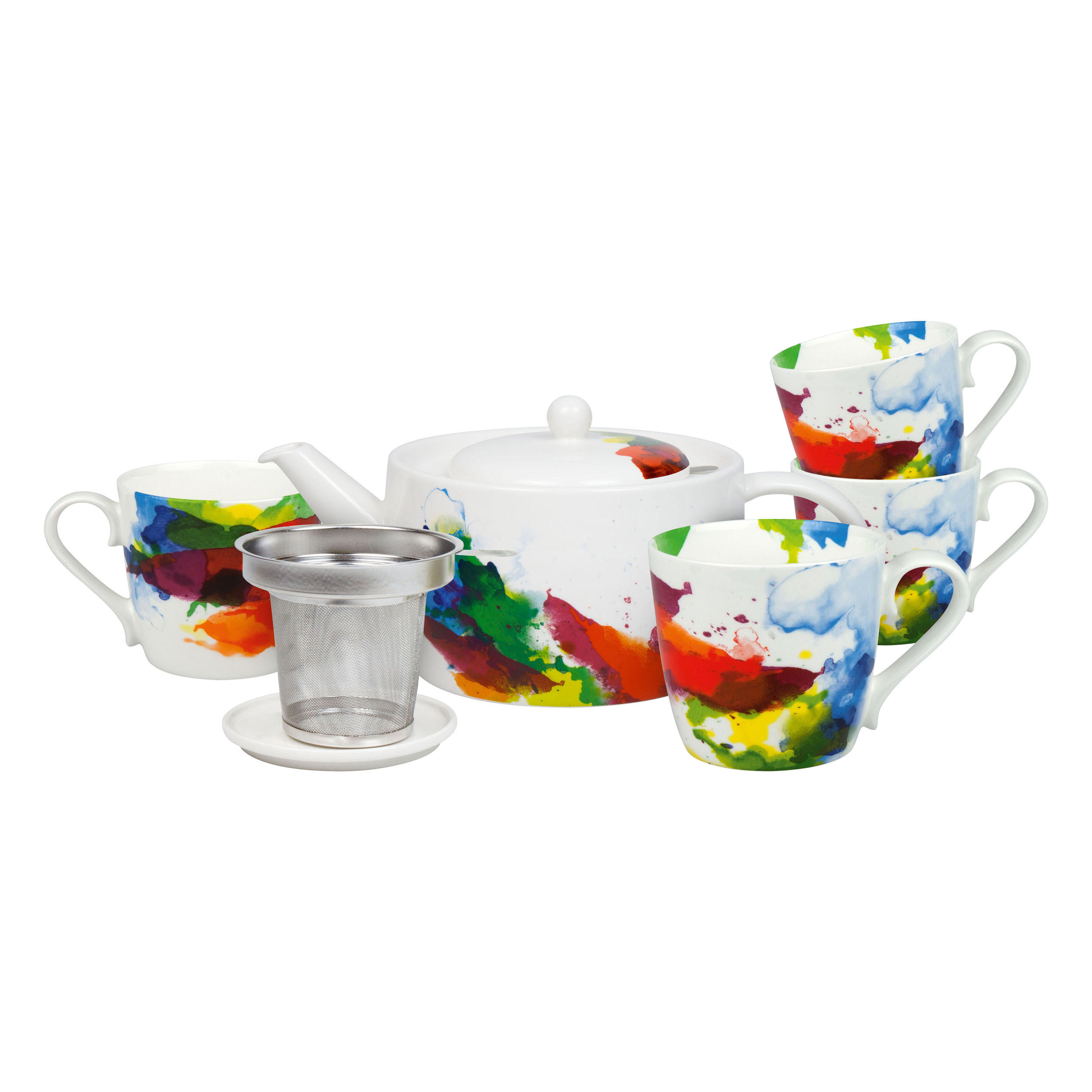 Könitz Tee-Set Natur 19.1x2.4x19.1 cm