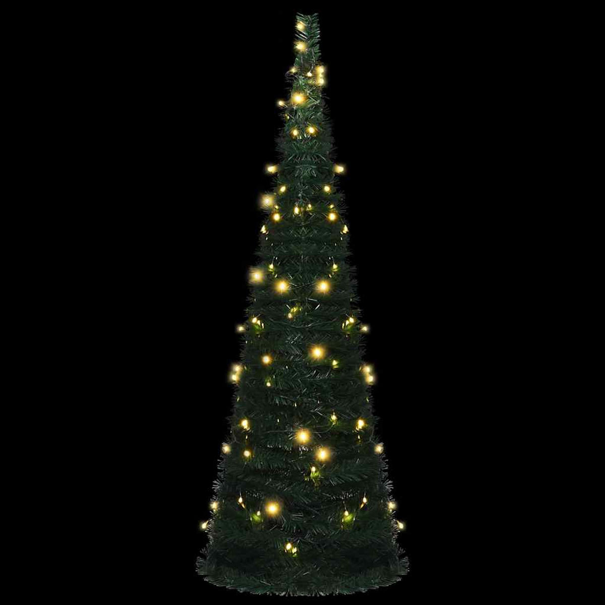 POP-UP-WEIHNACHTSBAUM Künstlicher Mit Beleuchtung Grün 180 Cm - Grün, Kunststoff (180cm) - vidaXL