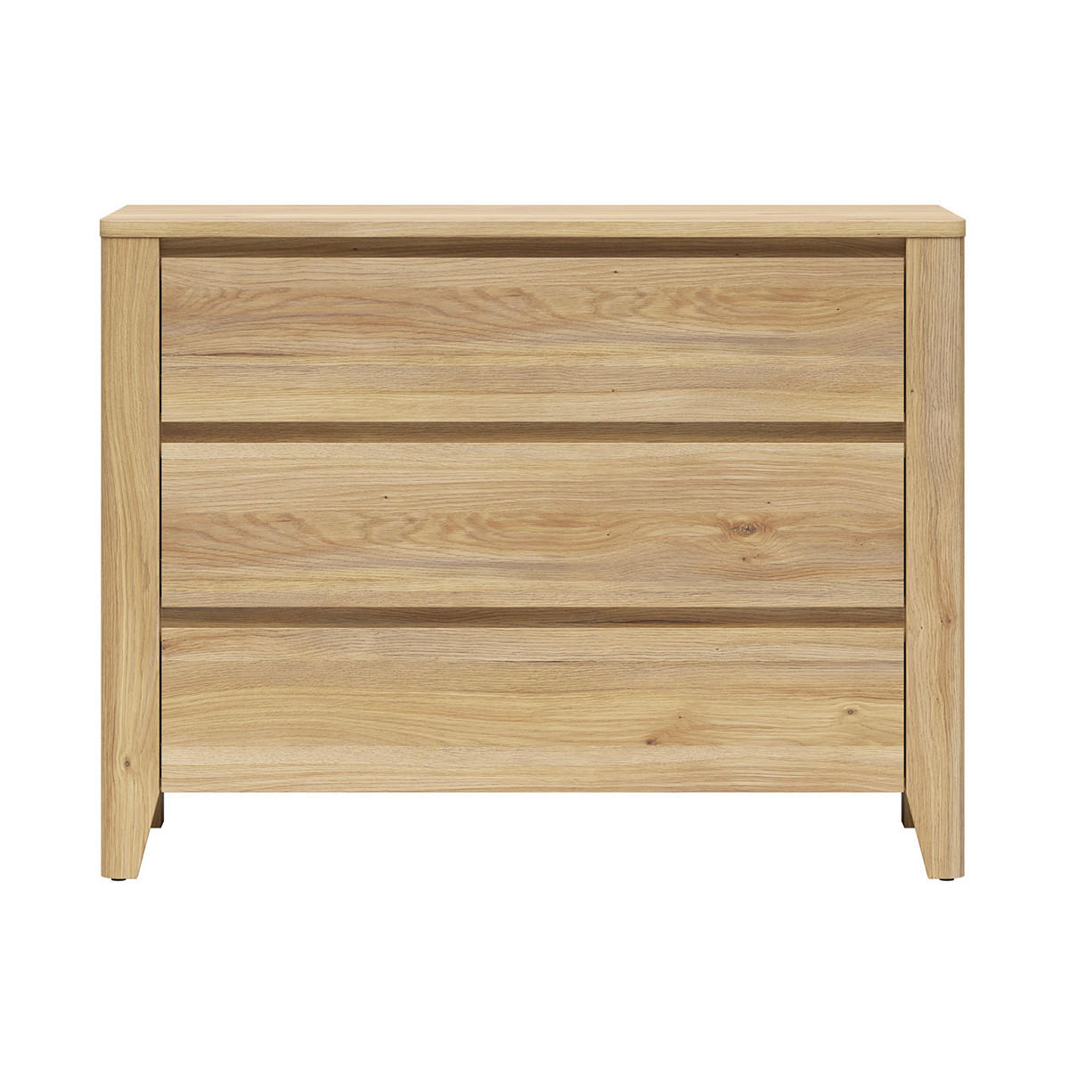 KOMMODE Samara Holz - Braun, Holzwerkstoff (116.5/90/42.5cm) - Petits-meubles