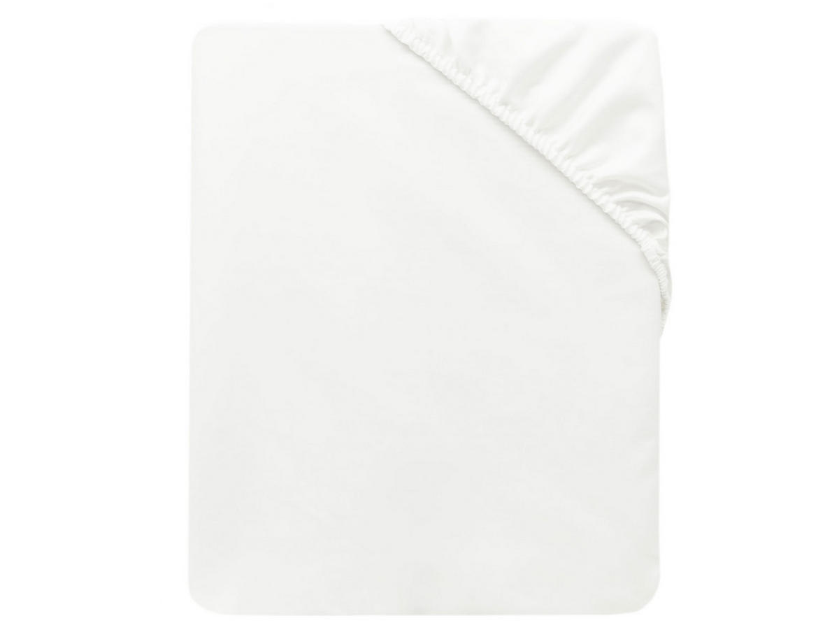 SPANNBETTLAKEN, 180x200 cm, 100% Baumwolle - Weiß, Textil (180/200cm) - Zollner