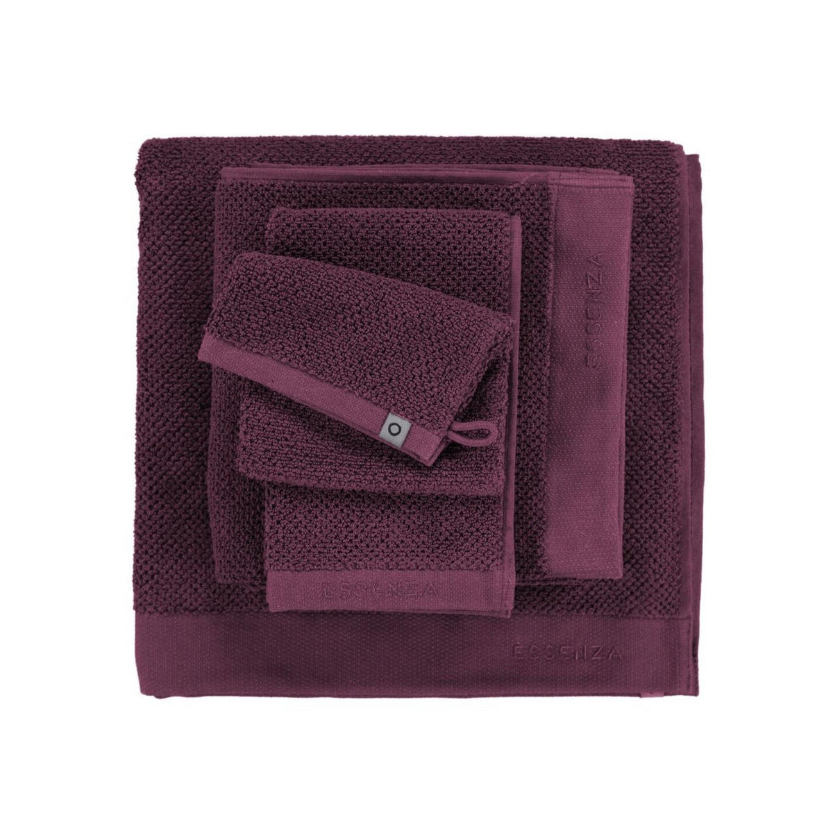 WASCHLAPPEN BIO CONNECT ORGANIC UNI ROSE - Rosa, Textil (16/22cm) - Essenza