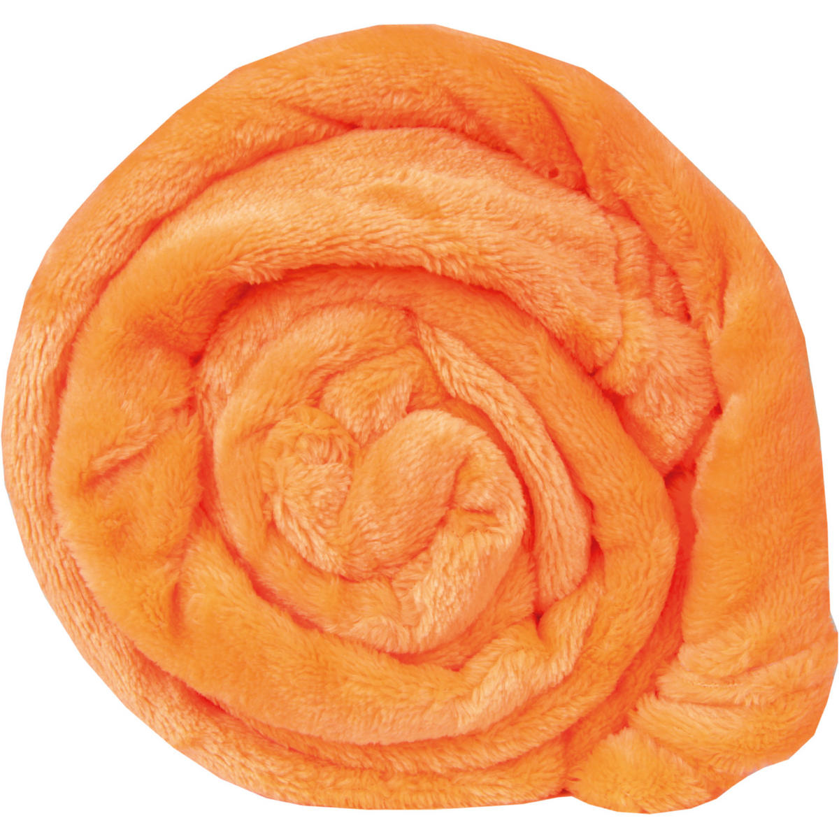 KUSCHELDECKE "Celina" 2er-Pack Orange 150x200 cm - Orange, Textil (150/200cm)