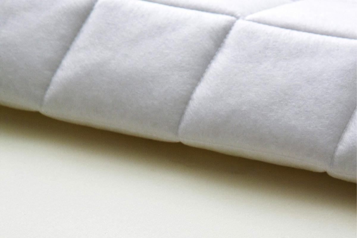 TOPPER VISCOELASTISCHER SCHAUM SOLO Weiß - Weiß, Textil (180/200cm) - KAWOLA