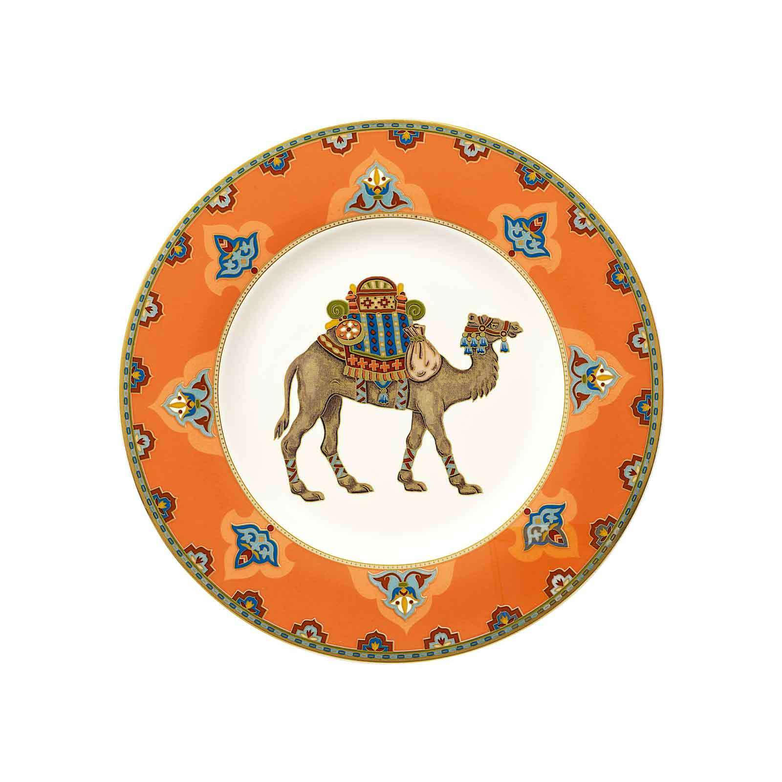 FRÜHSTÜCKSTELLER Samarkand Mandarin bunt ø 22,5 cm - Multicolor, Keramik (22.5cm) - Villeroy & Boch