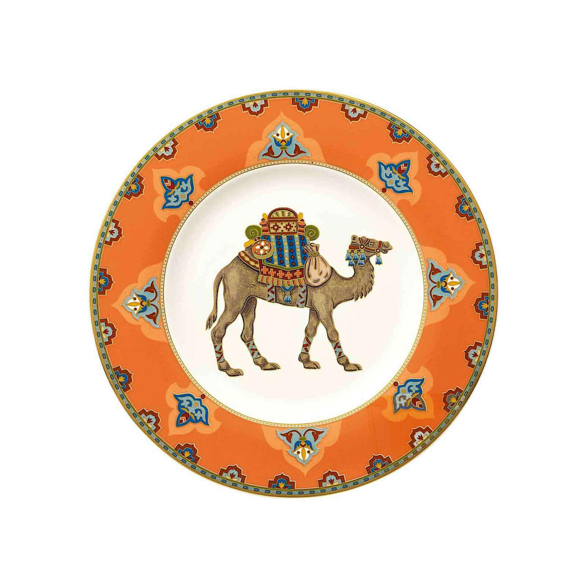FRÜHSTÜCKSTELLER Samarkand Mandarin bunt ø 22,5 cm - Multicolor, Keramik (22.5cm) - Villeroy & Boch