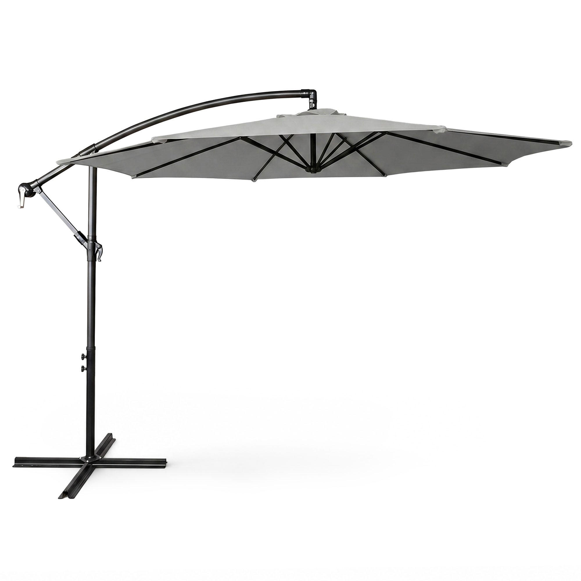 SONNENSCHRIM Grau 245/300 cm - Schwarz/Grau, Metall (300/300cm) - Akord