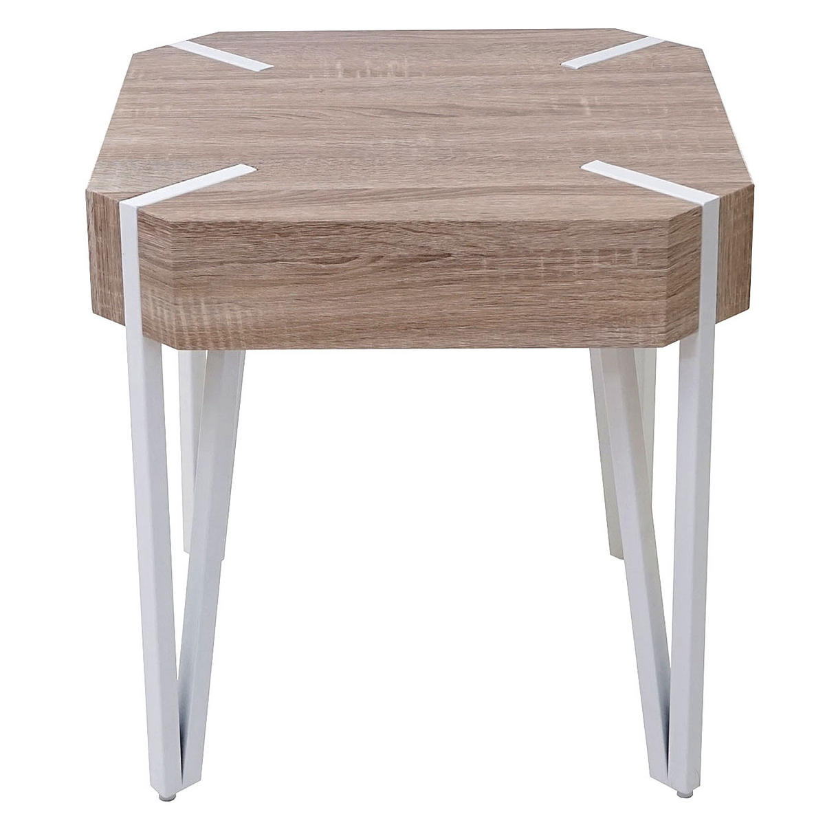 COUCHTISCH rechteck Eiche Dekor - Eichefarben, Holz (50/50/52cm) - MCW