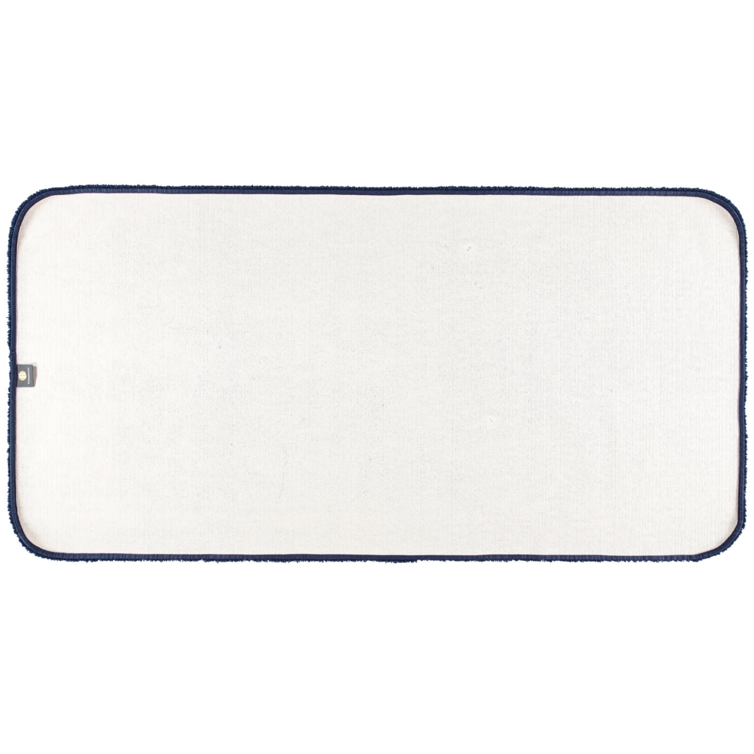 BADTEPPICHE ASPECT KOBALT - 84 - Blau, Textil (80/160cm) - Rhomtuft