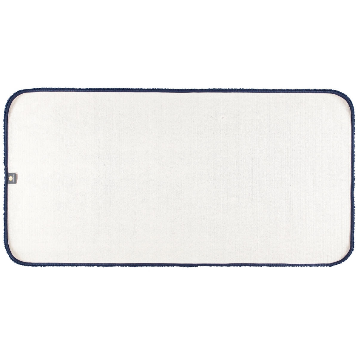 BADTEPPICHE ASPECT KOBALT - 84 - Blau, Textil (80/160cm) - Rhomtuft