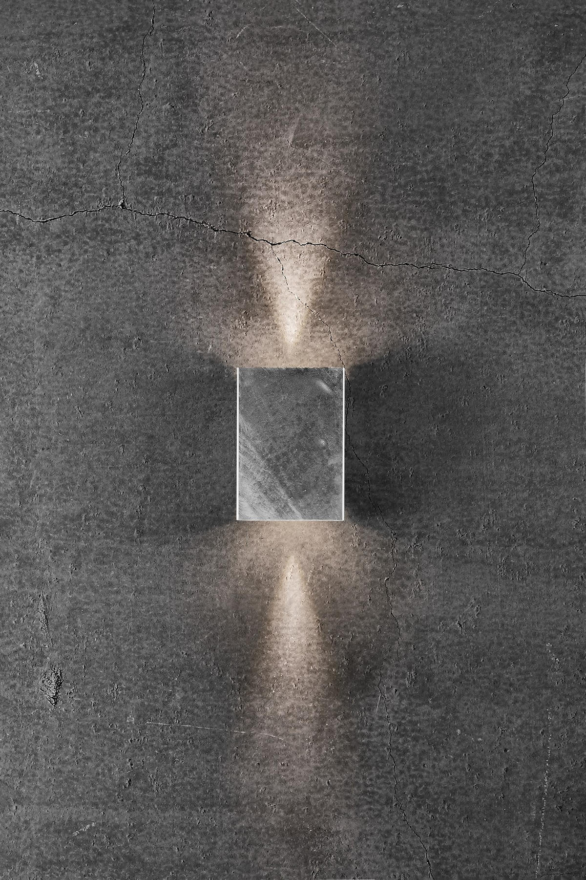 WANDLEUCHTE Fold - Silber - 10.6/14.9 cm - Silberfarben, Metall (10.6/14.9/14.9cm) - Nordlux
