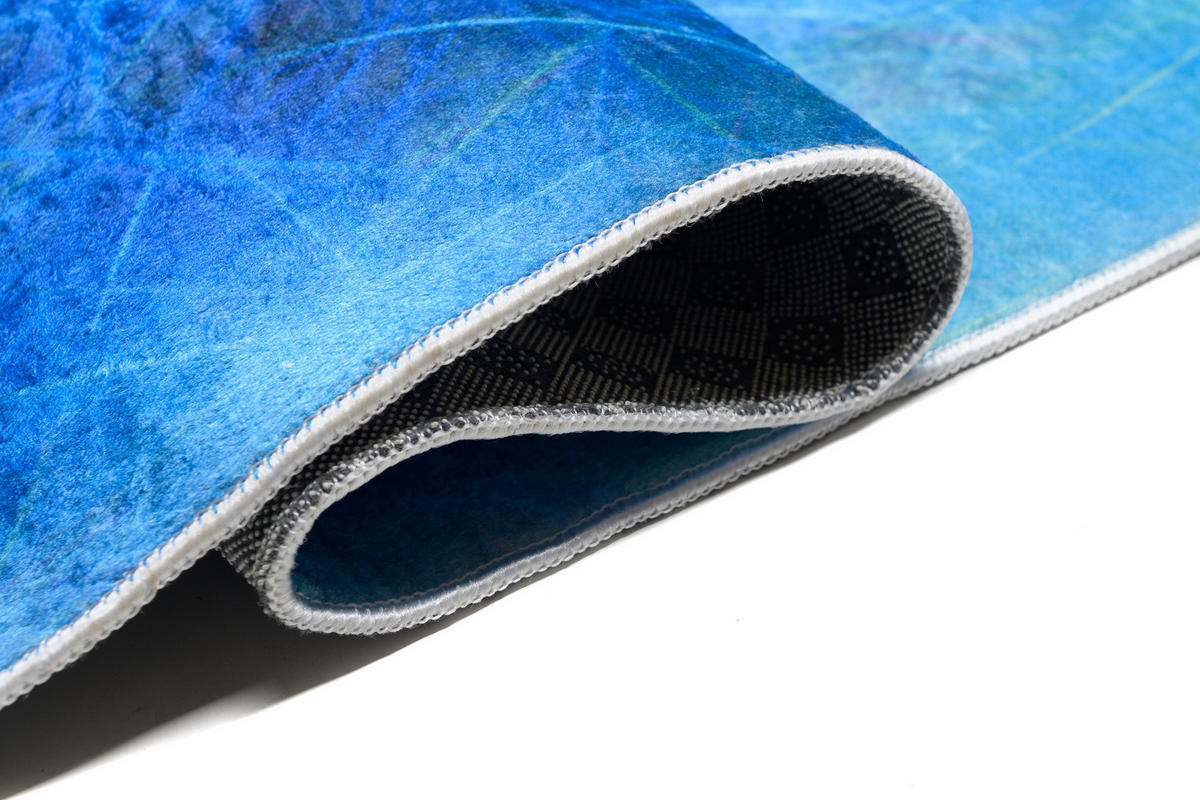 TEPPICH TOSCANA Hellblau 120/170 cm - Hellblau, Textil (120/170cm) - Tapiso