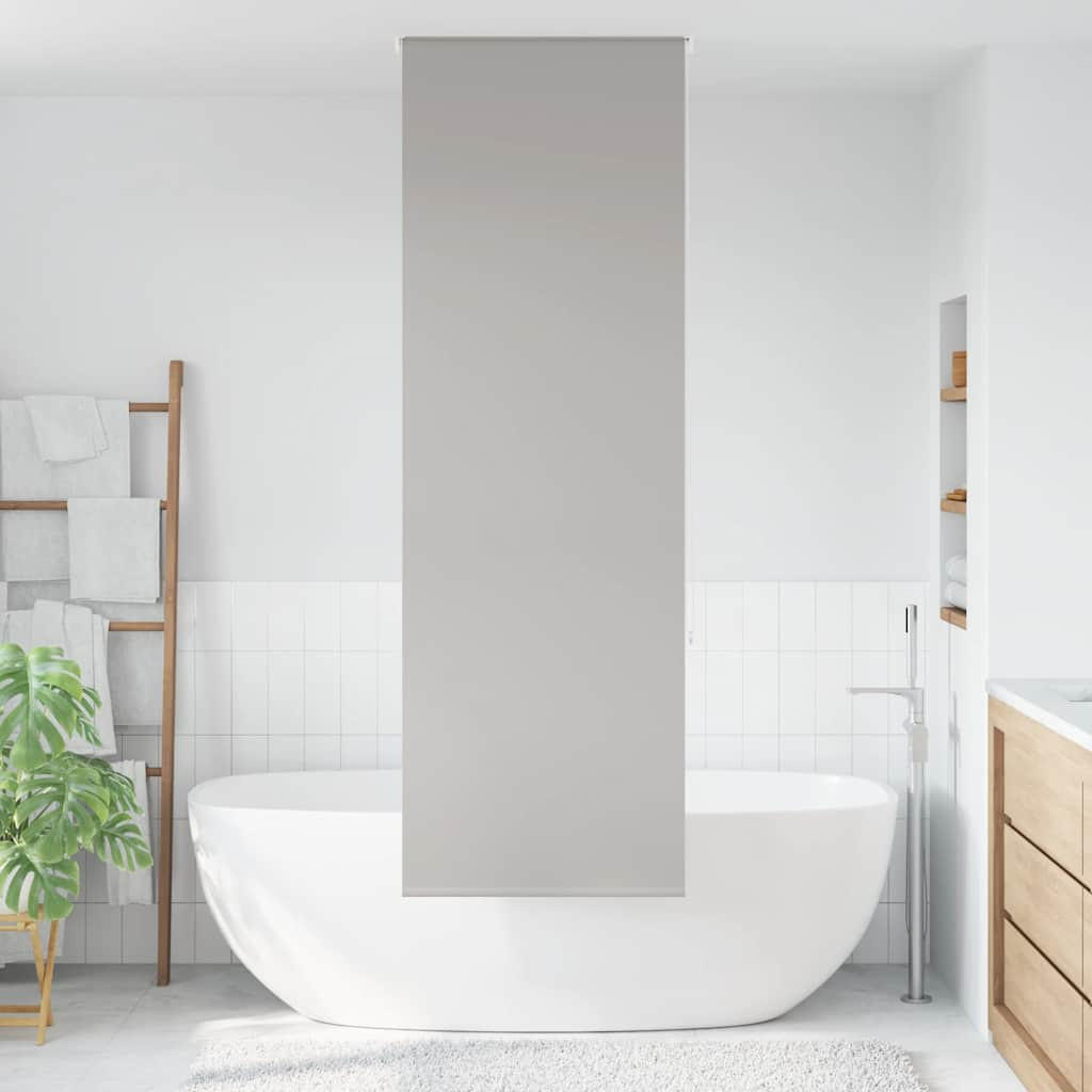 DUSCHVORHANG für Dusche Stoff Breite 66 cm - Weiß, Kunststoff (66/240cm) - MCBOSON