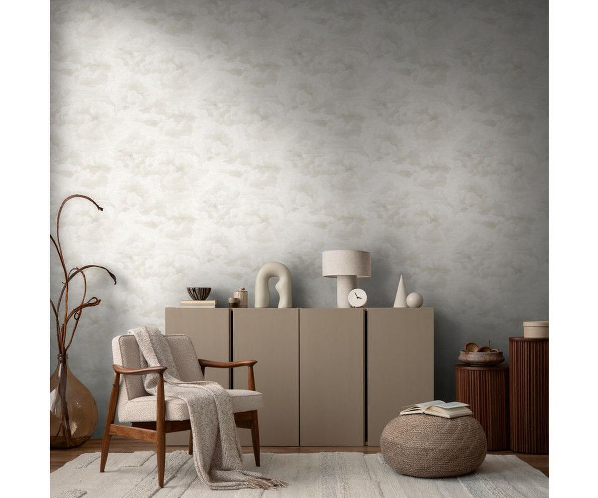 VLIESTAPETE Weiß 53/1005 cm - Weiß, Textil (53/1cm) - KUNSTLOFT
