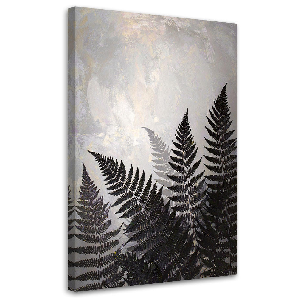 Feeby Leinwandbild, Schwarz 80x120 cm