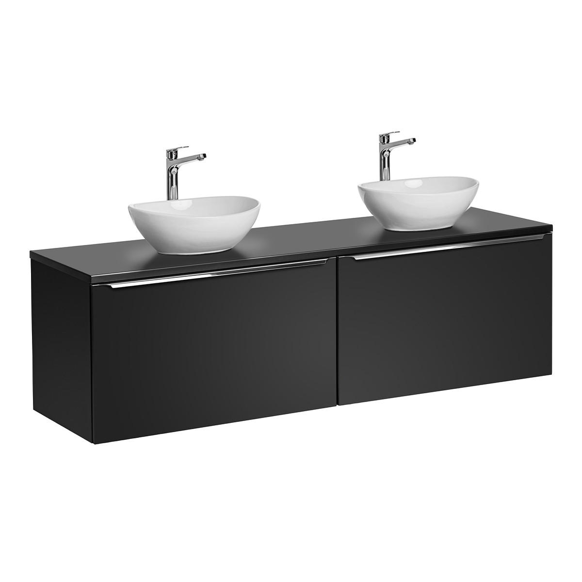 Petits-meubles DVOJUMYVADLO 160cm Eros Černá