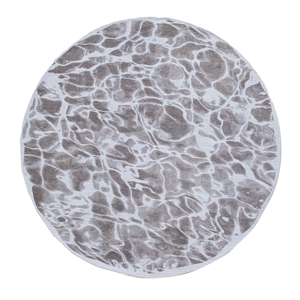 TEPPICH Flachgewebe GRAVEL Grau 140 x 200 cm - Grau, Textil (140/200cm) - Novatrend